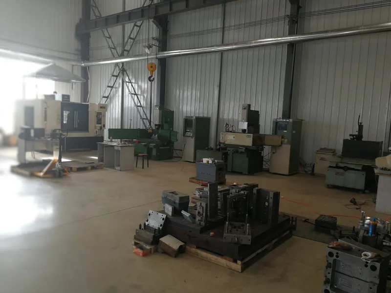 Mould workshop with machining equipment at the Virtue Hardware factory