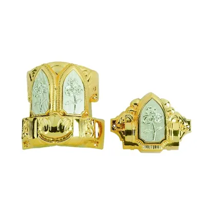 High reistance ABS material casket corner 2217 with mix color panel side view