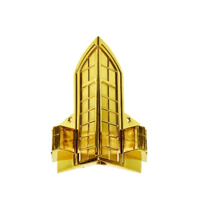 Castle casket corner 2219 for wooden or metal casket side view