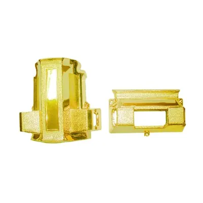 Traditional casket corner 2207 in gold color