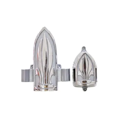 Leaf design casket corner 2218 in ABS material side view