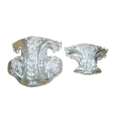 Big flower design casket corner 2220 in high quality side view