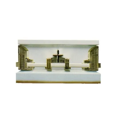 Castle casket corner 2219 for wooden or metal casket finish detail