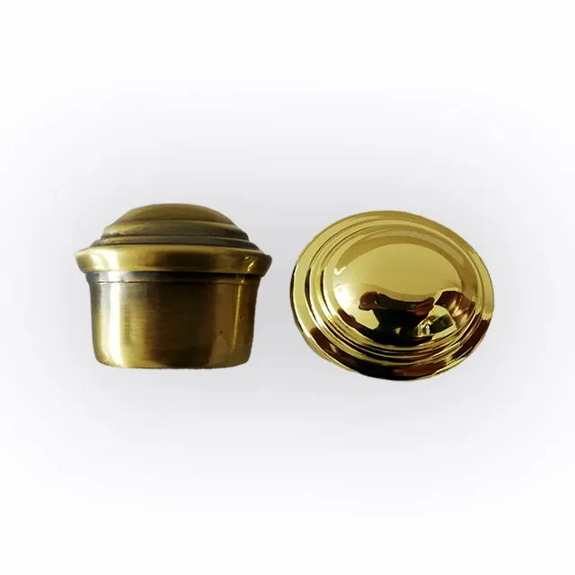End Cap 8503 For Wooden Casket Fitting- Metal Tips of Casket Handle For Oval Bar