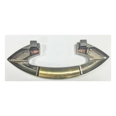 Luxury burial coffin casket handle 1036 screw holes distance 14cm side view
