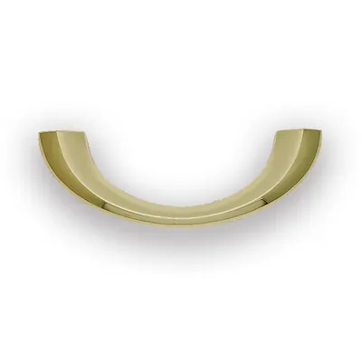 High Quality Funeral coffin and casket handle 1068 in Zinc Alloy Material and High Polished side view