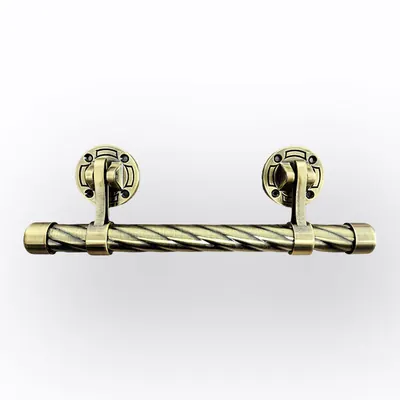 Antique Brass Coffin Handle 1071-2 With Steel Bar and Metal Coffin Handle