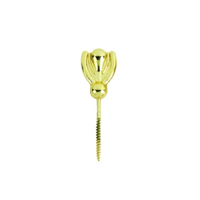 Coffin lid screw 6102 in gold color