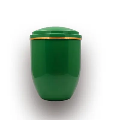 Cremation Products Funeral Ash Urn and Urne PA007 in Grass Green Color And ABS Plastic material (ref PA007-2)