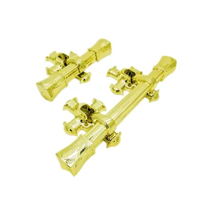 Lagore Plastic Handle Set 9007 in ABS material and gold color (ref 9007 Set)
