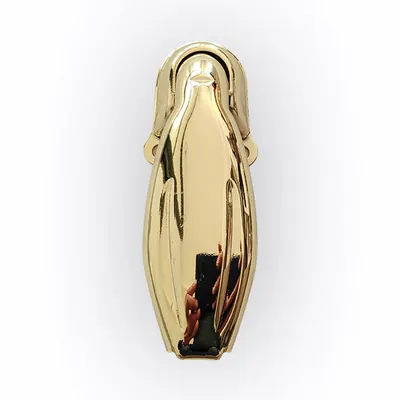 Metal Casket Handle And Metal Arm 8502 Antique Brass Color with 1” and 1-1/4” Oval Bar packing view