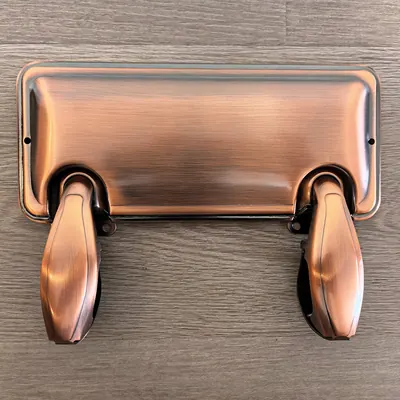 New Design Metal Casket Handle P1 In Antique Copper Color detail view
