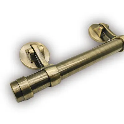 Heavy duty coffin handle and knobs 1008E1 side view