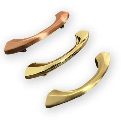 Luxury Metal Coffin Handle 1062 in Polish And Electronic Plating to Various Colors side view