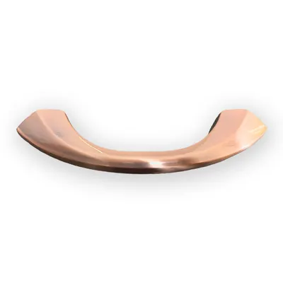 Luxury Metal Coffin Handle 1062 in Polish And Electronic Plating to Various Colors finish detail