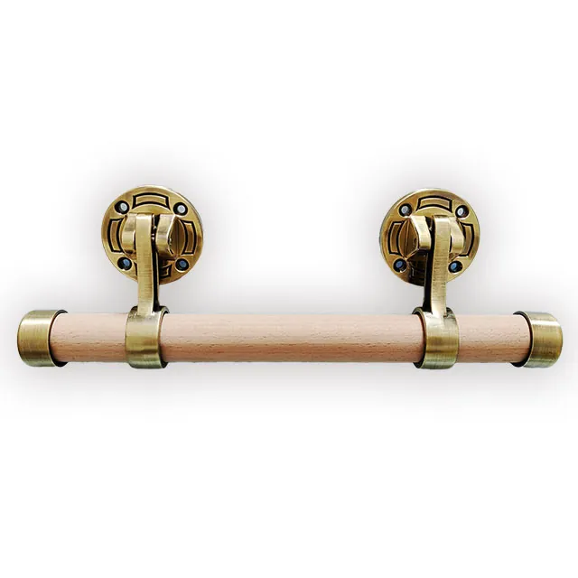 Funeral Supplies Metal Coffin Casket Handle 1071 With Diameter 30mm Wooden Bar