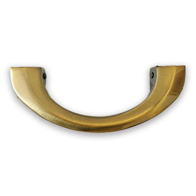Half moon design metal coffin handles 1502-2 with square basement and two screw holes