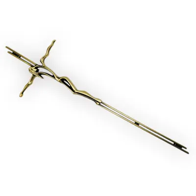 Funeral Coffin And Casket Crucifix 8039 Metal Decoration And Coffin Lid Decoration side view