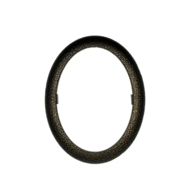 Tombstone Decoration Oval Shape Photo Frame 8044 in Aluminum Alloy alternative view