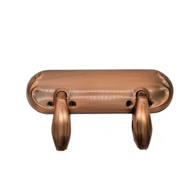 Casket Handles and Swing Arm 8533 With Adapter 1-1/4 inch Oval, Antique Finish
