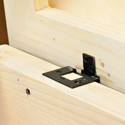 Metal Hinge 8517 Knock Down In Wooden Casket Lid And Funeral Fittings alternative view