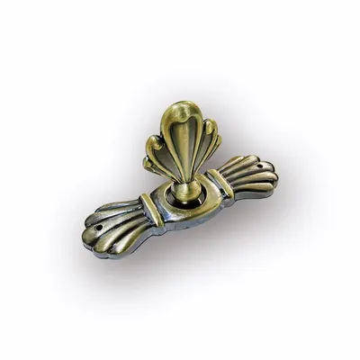 Funeral Coffin Lid Screw 8049 in Zinc Alloy and Antique Brass