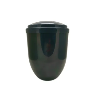 Funeral Ash Urn For Cremation in ABS plastic material and Blue color (ref PA001)