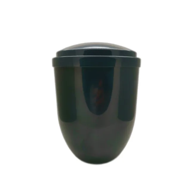 Funeral Ash Urn For Cremation in ABS plastic material and Blue color (ref PA001)