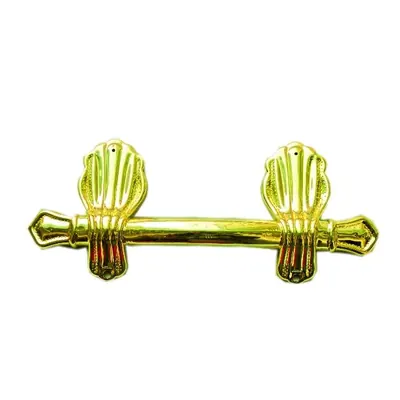 York coffin handle in pp recycle materail 9004, gold color and well decoration for cremation