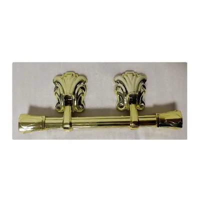 ABS or PP plastic coffin handle in gold color 9005 detail view