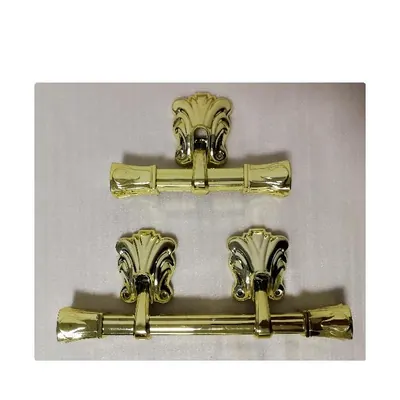 T bar coffin handle 9006 for cremation coffin finish detail