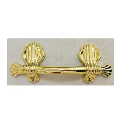 Shell design coffin handle in plastic material 9009 detail view