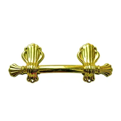 Shell design coffin handle in plastic material 9009