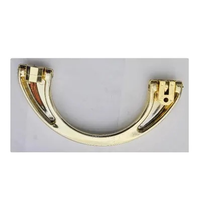 Half moon plastic coffin handle reinforeced 9504 side view