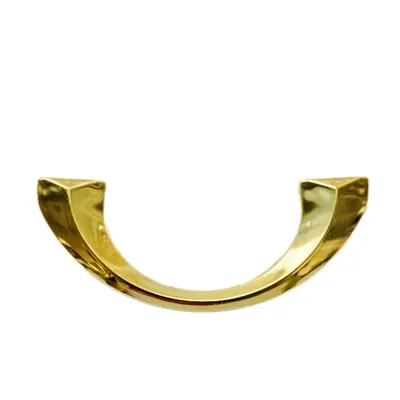 Half moon plastic coffin handle reinforeced 9504
