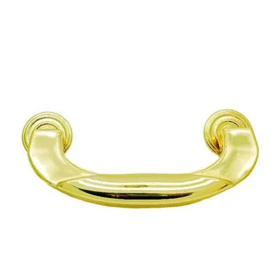 Luxury casket handle with steel wire reinforced 9519 in gold color