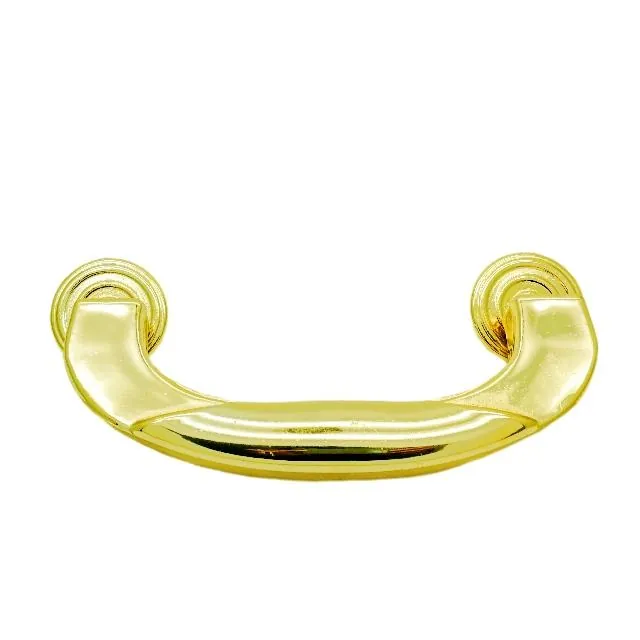 Luxury casket handle with steel wire reinforced 9519 in gold color