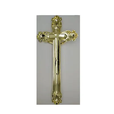 Plastic coffin decoration crucifix 6001 detail view