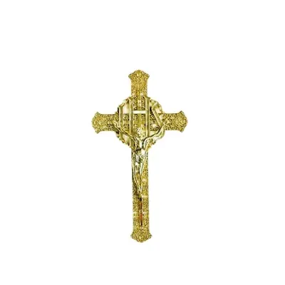 Casket cross 6005 in 29*17cm and gold color