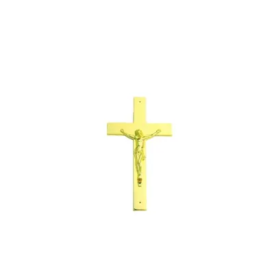 Flat crucifix 6006 in gold color