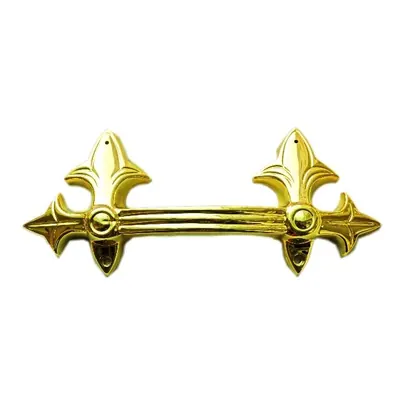Plastic decoration set for coffin in set H9001 full set of coffin handle, crucifix, RIP and thumbscrew side view