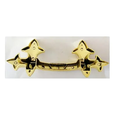 9001 plastic coffin handle in gold color side view
