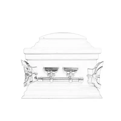 Funeral accessories casket swing bar set decoration 2010 side view