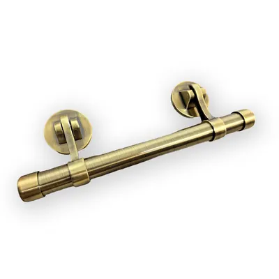 Swing Bar Coffin Handle 1008 in Metal Material and Antique Brass Color for Funeral Coffin Handle side view