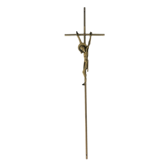 Funeral crucifix and cross