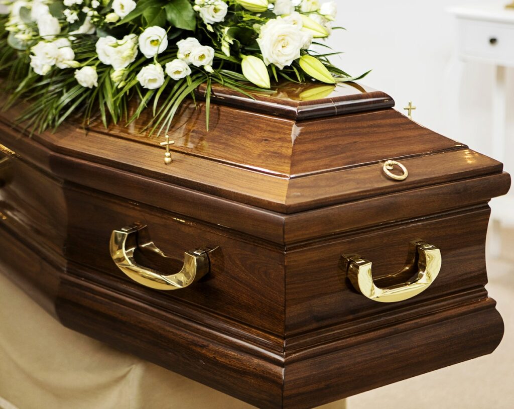 funeral casket handle